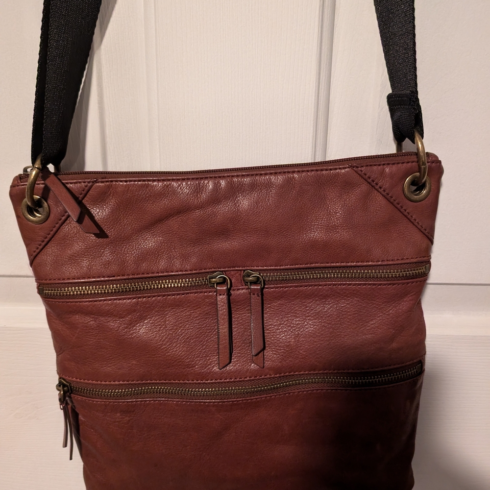 Margot New York Soft Leather Crossbody Bag